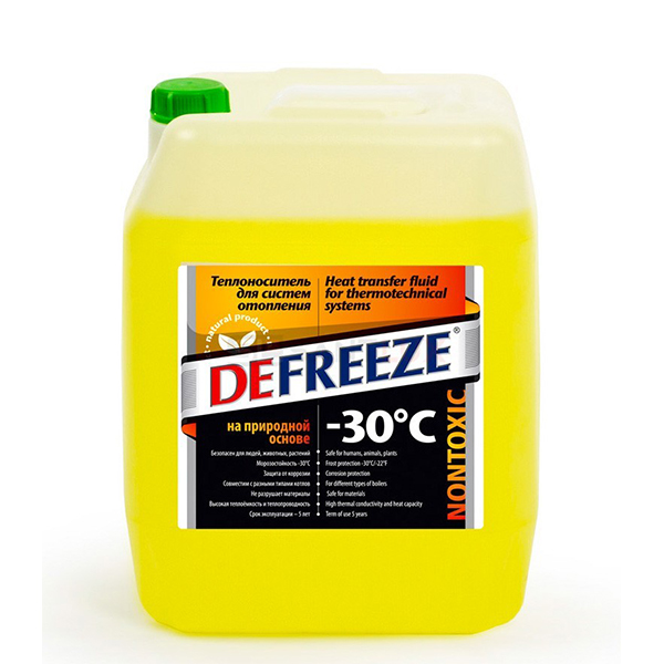 Теплоносій Defreeze 30 (каністра 20 літрів)